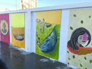 Escuela 18 de Septiembre inauguró mural educativo