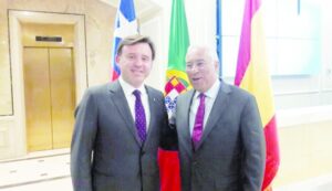 Alcalde Radonich se reunió con la Presidenta Bachelet y el Primer Ministro de Portugal
