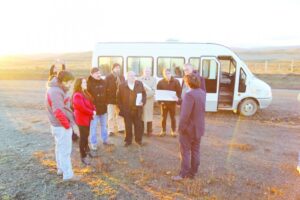Consejeros visitaron terreno donde se emplazaría relleno de Porvenir