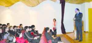 Fiscalía y PDI realizaron charla a  estudiantes del Colegio Alemán