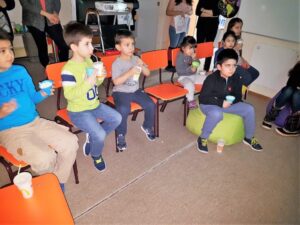 Base Aérea Antártica programó actividades especiales para los niños de Villas las Estrellas