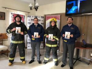 Brigada de Homicidios y Bomberos realizan campaña para evitar incidentes domiciliarios