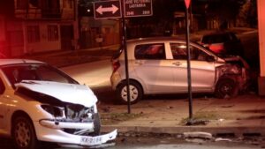 Un lesionado en accidente provocado  por no respetar Ceda el Paso