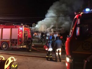 Voraz incendio cobro la vida de una persona