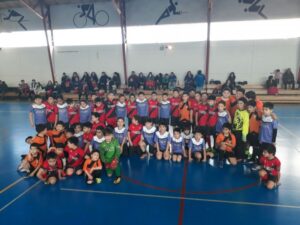 Encuentro amistoso de futsal infantil se realizó en Villa O’Higgins