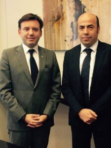 Alcalde Radonich se reunió con  el contralor general de la República