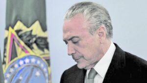 Apoyo a Temer cae a un histórico 3% a raíz de  casos de corrupción