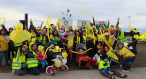 Más de 240 personas participaron en  caminata de los Cesfam de Punta Arenas