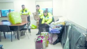 Funcionarios del SAMU recolectan ayuda para colega que perdió todo en incendio