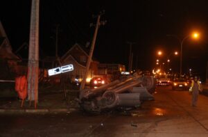 55 postes han sido chocados en  lo que va del año en Magallanes
