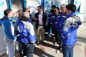 Trabajadores en huelga legal se  reunieron con seremi del Trabajo