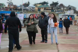 A pesar de las lluvias, magallánicos despidieron el 18 en María Behety