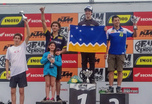 Vicente Miranda y Nicolás Quinteros mostraron su categoría en el torneo nacional de Enduro
