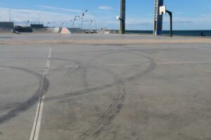 Canchas de la Costanera deterioradas por mal uso
