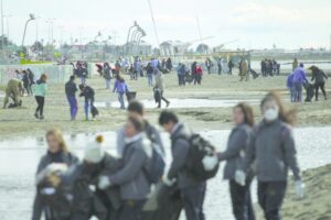 Más de 300 personas limpiaron  borde costero de Punta Arenas