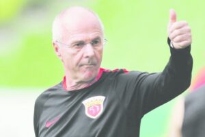 Sven Goran Eriksson se suma como candidato