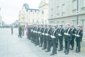 Colegios celebraron en desfile  dominical sus aniversarios