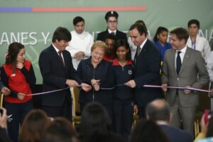 Centro Deportivo Integral fue inaugurado  por la Presidenta Michelle Bachelet