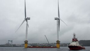 Primer parque eólico flotante del mundo está en funcionamiento