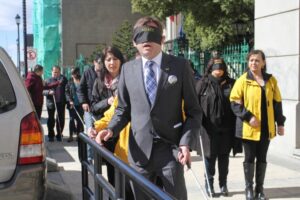 “Ponte en mi lugar” evidenció  lo difícil que es ser ciego