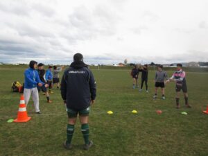 Marcelo Zappa acreditó a rugbistas magallánicos