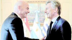Infantino dice que “sería injusto” que Argentina quede fuera de Rusia