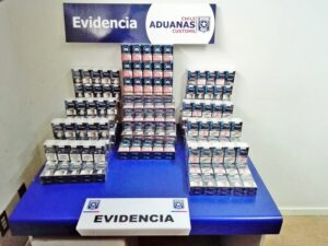 Detectan millonario contrabando  de cigarrillos en Monte Aymond