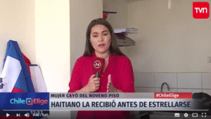 Ciudadano haitiano atrapó a  mujer que cayó de noveno piso