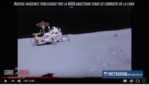 NASA revela video que muestra en primera persona cómo es conducir un vehículo en la Luna