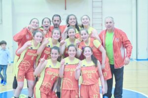 Español femenino U15 cayó derrotado por 56 a 49 y finalizó cuarto en torneo cesteril