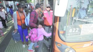Altos niveles  de agresividad entre choferes  y pasajeros