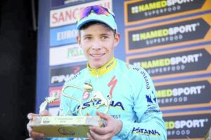 “Supermán” López renovó con Astana hasta 2020