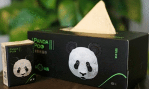 Empresa china transforma excremento de panda en pañuelos desechables y papel higiénico