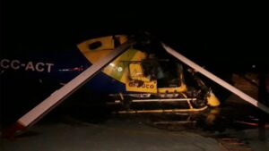 Hallan munición de guerra en atentado  contra helicópteros en Curanilahue