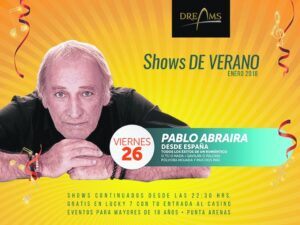Disfruta los clásicos del cantante Español Pablo Abraira