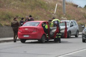 Dos personas resultaron lesionadas en accidente de tránsito en el sector sur