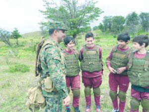 Finalizó la Escuela Militar de verano