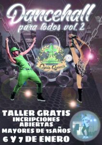 Clases gratis de Dancehall junto a la destacada bailarina regional Camila Riquelme
