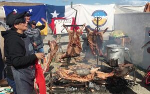 Porvenir prepara el asado más grande