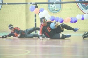 Fortaleza Austral mostró su poderío en el Goalball, tanto en damas como varones