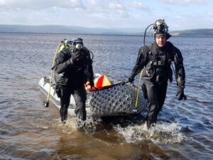 GOPE de Carabineros rescató cuerpo de hombre desaparecido en Tierra del Fuego