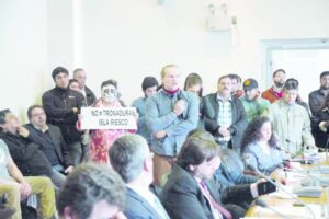 Mina Invierno acusa voto político  en rechazo a tronaduras y pone  en duda continuidad del proyecto