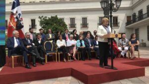 Bachelet mencionó rechazo a proyecto Isla Riesco como un logro de su gestión