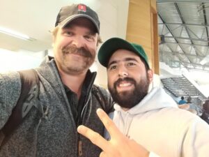 Actor de Stranger Thing visitó Punta Arenas