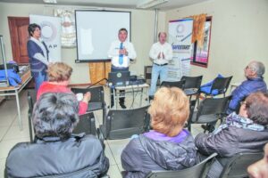 ENAP dictó charla de auto  cuidado a adultos mayores