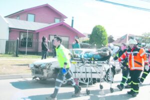 Hombre de 66 años lesionado  tras violenta colisión