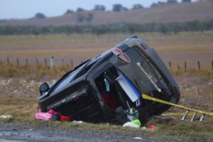 Tragedia en la ruta: menor de ocho años murió en violento volcamiento