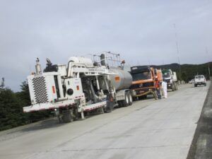 Pavimento de la ruta al Andino  está concluido en más de un 95%