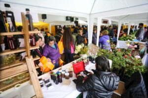 Entre acelgas, lechugas y calafate, magallánicos  agradecieron a Feria Punta Arenas Saludable