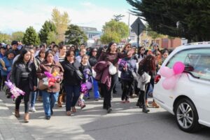 Despidieron a niña de 8 años fallecida en tragedia carretera